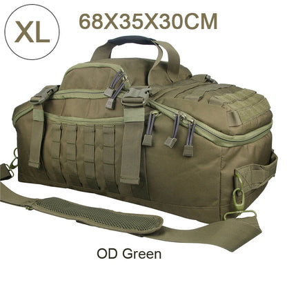 Tactical MOLLE Backpack | 25L / 45L / 80L | Camping, Hunting & Gym Duffle