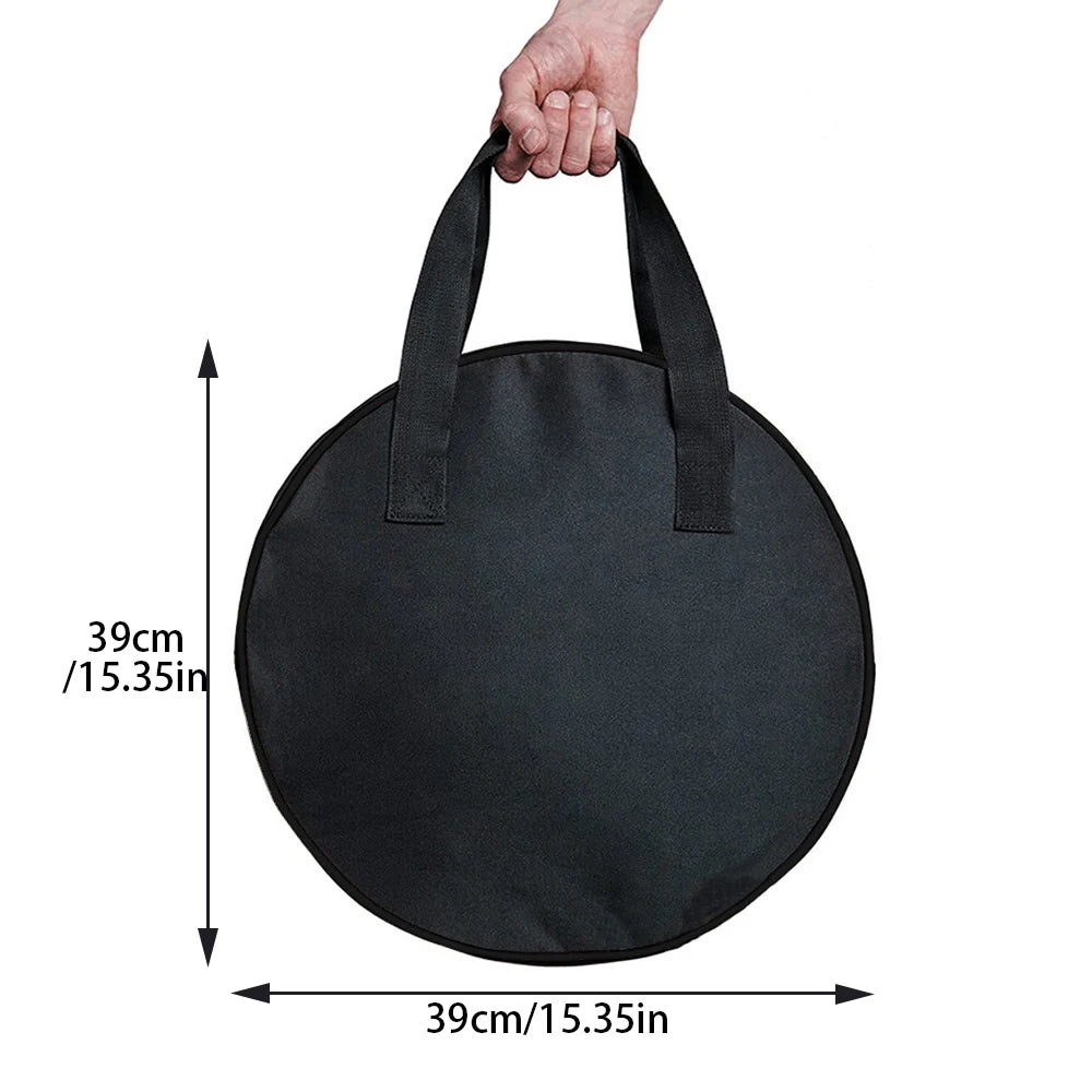 Car RV Caravans Wire Cable Harness Storage Bag Case Motorhome Gardening Portable Heavy Duty Cable Organizer RV Parts Black