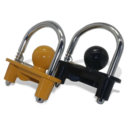 Trailer Coupler Lock. Key and Password Type Stainless Steel Anti-Theft