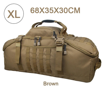 Tactical MOLLE Backpack | 25L / 45L / 80L | Camping, Hunting & Gym Duffle