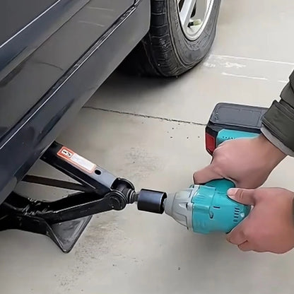 Trailer Jack Drill Adapter Trailer Jack Electric Drill Adapter Easy-Install Steel Attachment For Boat RV Leveling Roadside