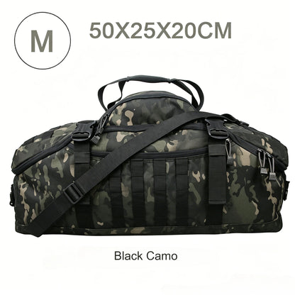 Tactical MOLLE Backpack | 25L / 45L / 80L | Camping, Hunting & Gym Duffle