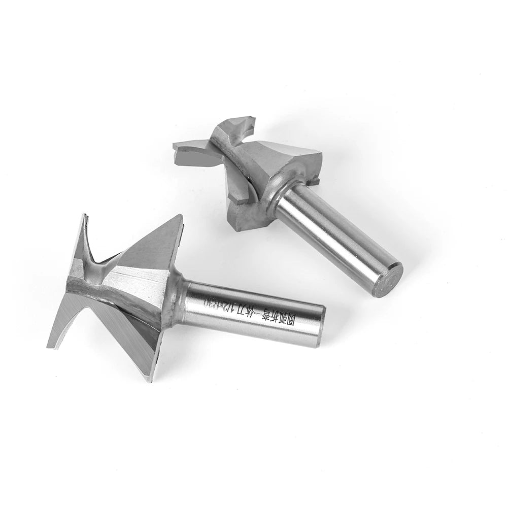 6mm 12mm 1/2" 1/4" Shank Arc Bending Integrated Router Bit Forming Tool Arc Bending Router Bit for Wooden Door Wall Cabinet