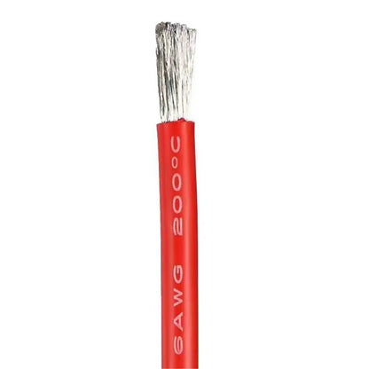 High Temperature Resistant Ultra Soft Silicon Wire 6 8 10 12 14 16 18 20 22 24 26 28AWG Red Black Cable
