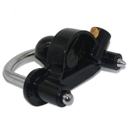 Trailer Coupler Lock. Key and Password Type Stainless Steel Anti-Theft