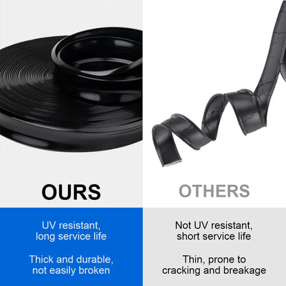 RV Exterior PVC Trim Molding. Screw Cover Insert Strip for Camper and Trailer