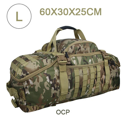 Tactical MOLLE Backpack | 25L / 45L / 80L | Camping, Hunting & Gym Duffle