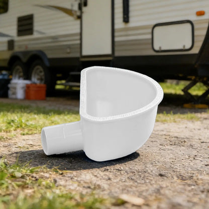 RV Water Funnel 3D Printed Anti-Spill Wide Mouth Trailer Water Inlet Funnel Camper Accessories for Travel Camping Road Trip