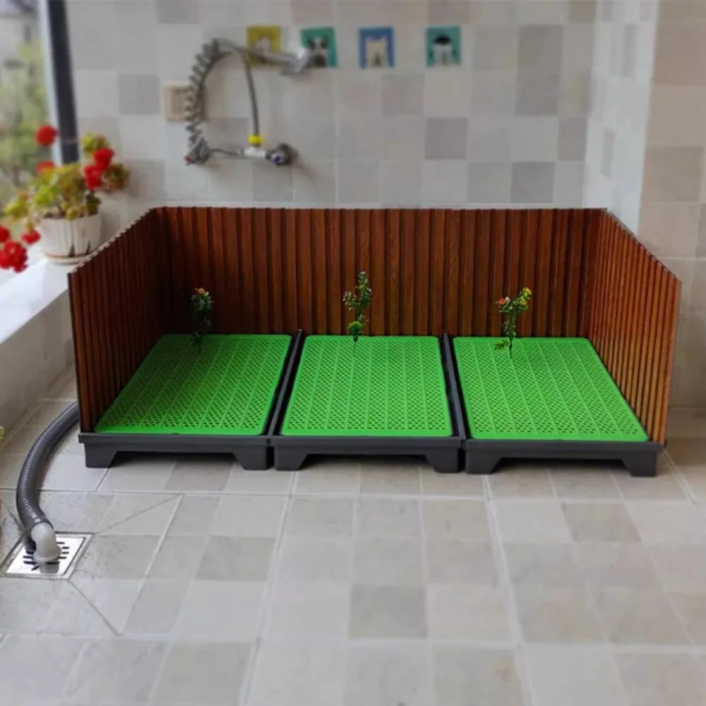 Dog Toilet Flushing Direct Drainage Sewer Sturdy and Durable Indoor Toilet Training for Dogs Easy Clean Pet Products Supplies