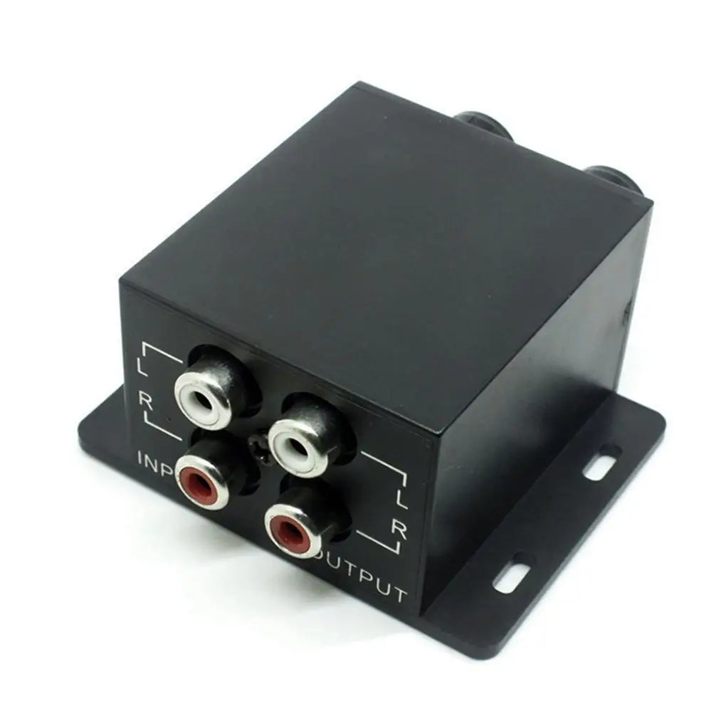 Auto Power Amplifier Practical RCA Output Interface Adjustable Bass Subwoofer Universal Crossover Controller