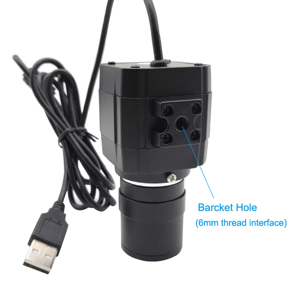 HD 2K Webcam 30fps High Speed UVC OTG 4MP USB Camera With 2.8-12mm Varifocal CS Lens Plug And Play For Youtube Live Broadcast