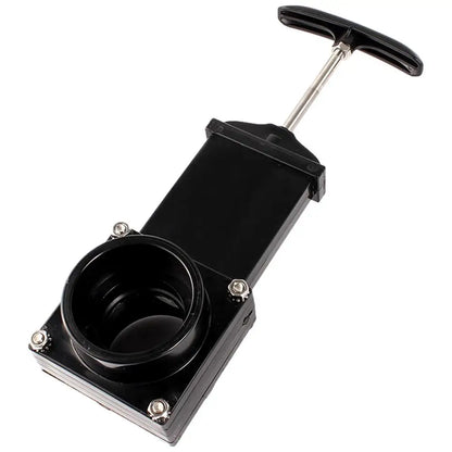 50mm RV Waste Valve with Stainless Steel Handle