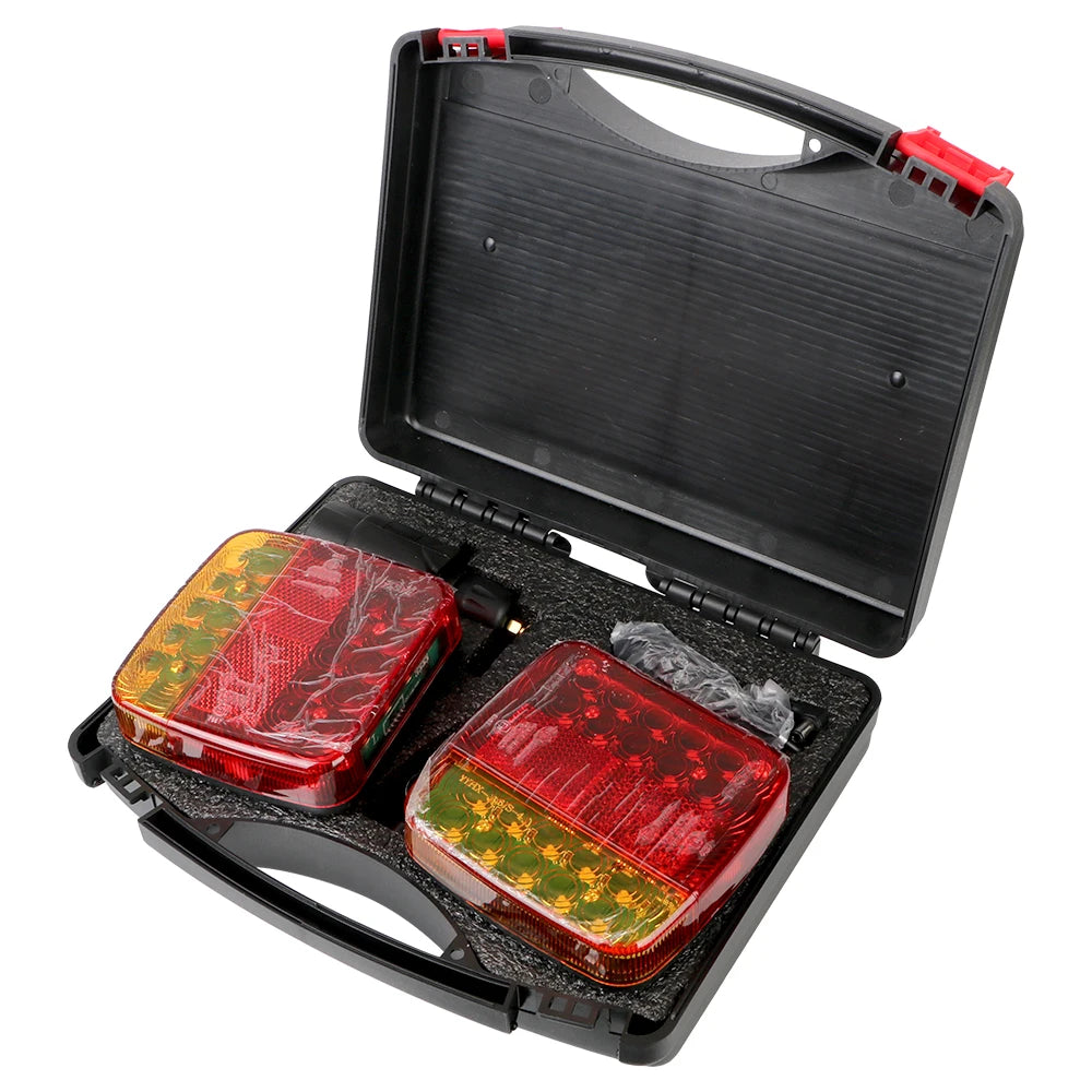 Magnetic Wireless LED Trailer Rear Taillight Signal Warning Brake Lamp For Caravan RV Camper Lorry Truck Truck Tail Light