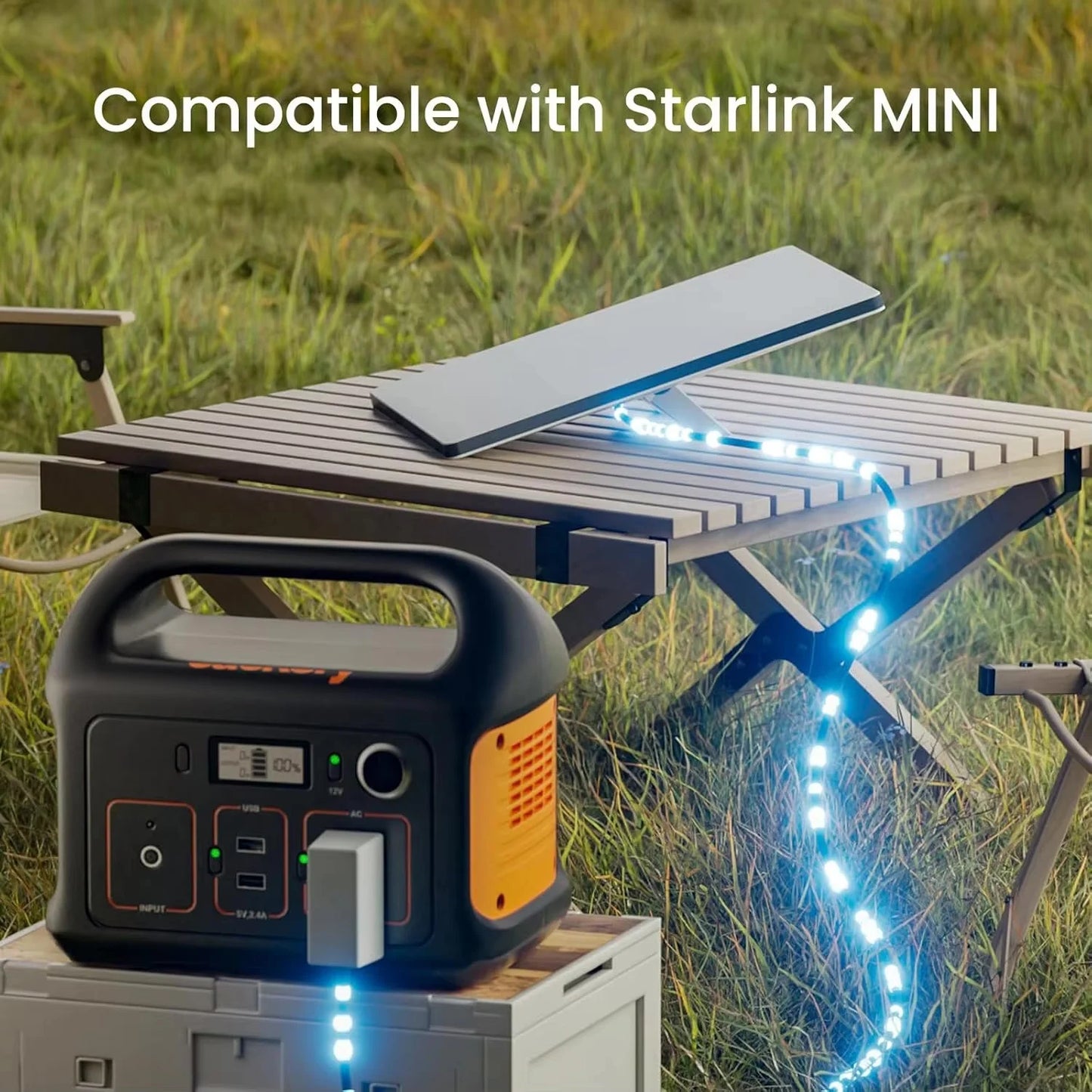 For Starlink Mini Power Charging Cable Replacement Power for Starlink Mini 2/5/10M Power DC Male to DC Male Waterproof Cord