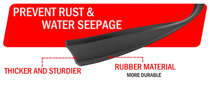 RV Insert Molding Trim, 1-Inch Screw Cover Trim Strip, 100ft Roll