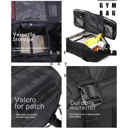 Tactical MOLLE Backpack | 25L / 45L / 80L | Camping, Hunting & Gym Duffle