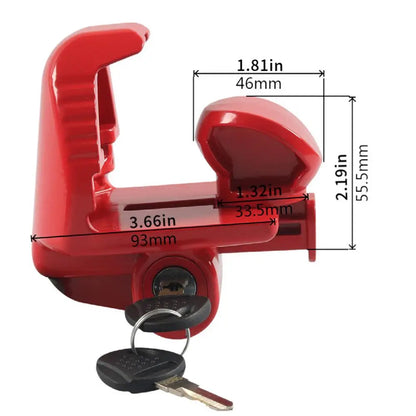 RV Trailer Hitch Lock Set with Keys