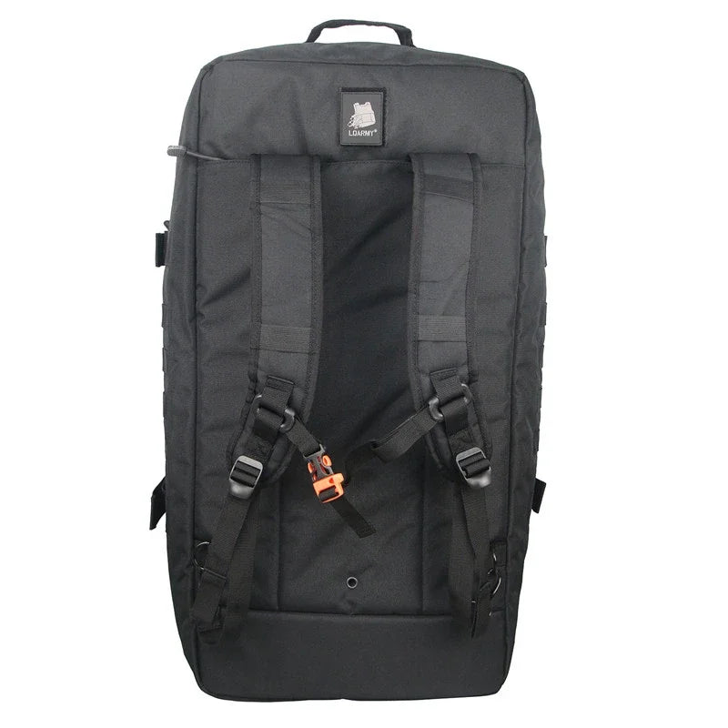 LQARMY 25L 45L 80L Sport Travel Bag Molle Tactical Backpack Gym Fitness Bag Large Duffle Bags for Camping Hunting Fishing