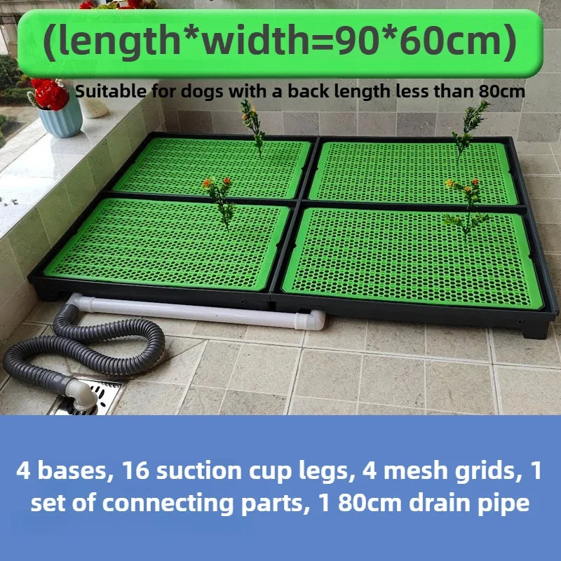 Dog Toilet Flushing Direct Drainage Sewer Sturdy and Durable Indoor Toilet Training for Dogs Easy Clean Pet Products Supplies