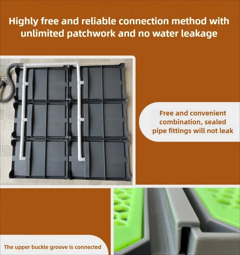 Dog Toilet Flushing Direct Drainage Sewer Sturdy and Durable Indoor Toilet Training for Dogs Easy Clean Pet Products Supplies