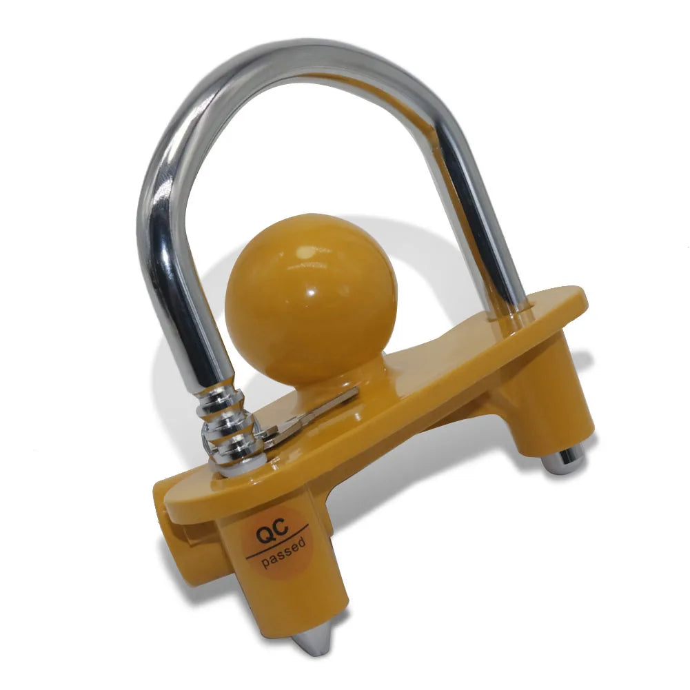 Password type trailer lock Key type trailer lock Stainless steel house anti-theft lock Flower basket type car lock Trailer hook
