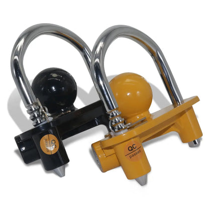 Trailer Coupler Lock. Key and Password Type Stainless Steel Anti-Theft