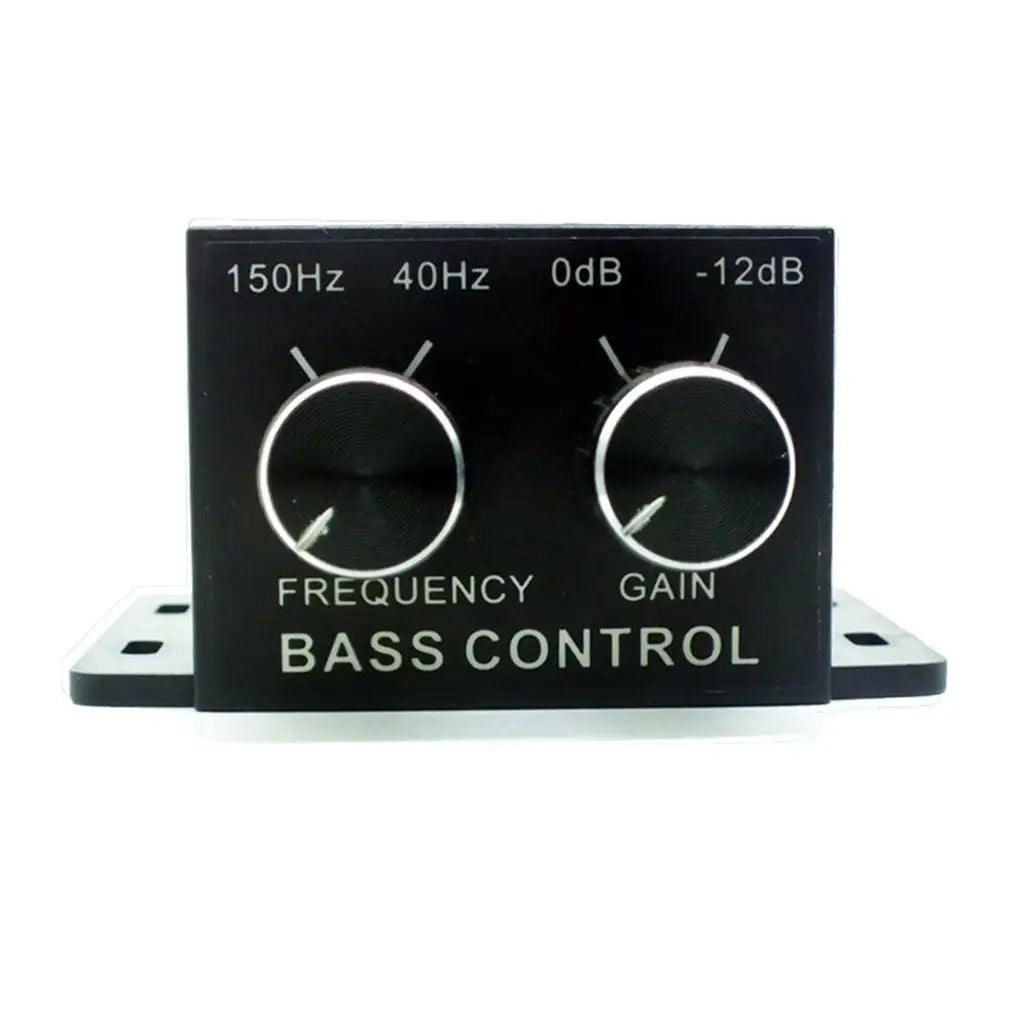 Auto Power Amplifier Practical RCA Output Interface Adjustable Bass Subwoofer Universal Crossover Controller