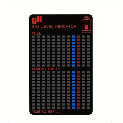 Propane Tank Gas Level Indicator – Magnetic Liquid Crystal Gauge