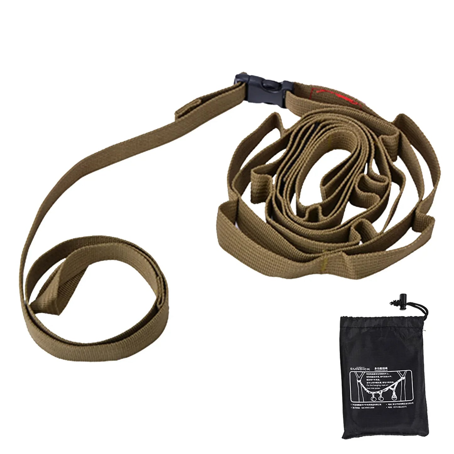 1.8 Outdoor Hanging Rope Portable Lanyard Canopy Hanger Camping Campsite Storage Strap Hiking Tent Accessories Camping Gear