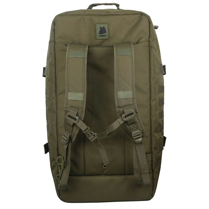 LQARMY 25L 45L 80L Sport Travel Bag Molle Tactical Backpack Gym Fitness Bag Large Duffle Bags for Camping Hunting Fishing