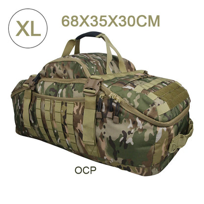 Tactical MOLLE Backpack | 25L / 45L / 80L | Camping, Hunting & Gym Duffle