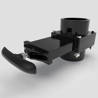 50mm RV Waste Valve with Stainless Steel Handle