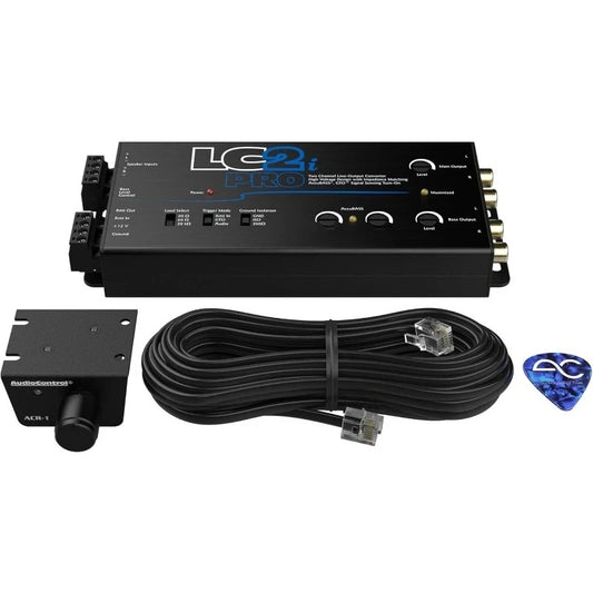 LC2i PRO 2-Channel Line Output Converter with GTO Signal Sense & AccuBASS