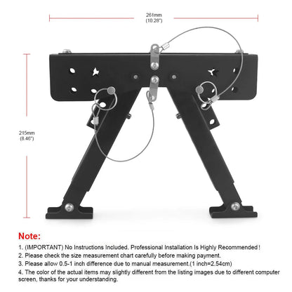 RV Step Stabilizer for Camper Steps RV Step Support stabilizer Stair stabilizer for Travel Trailers Height Ranges 2.8" to 11.3"