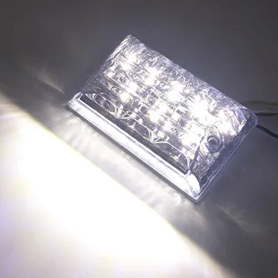Truck Clearance Light 24V LED Marker Lights for Trailer Lighting Van Side Lamp Red Yellow White Blue