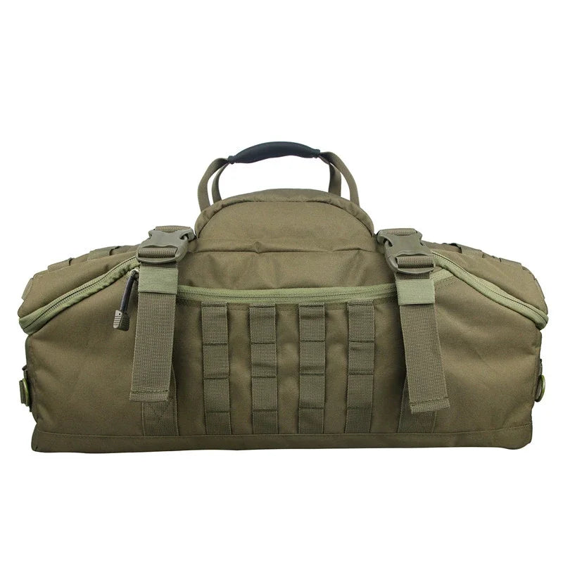 LQARMY 25L 45L 80L Sport Travel Bag Molle Tactical Backpack Gym Fitness Bag Large Duffle Bags for Camping Hunting Fishing