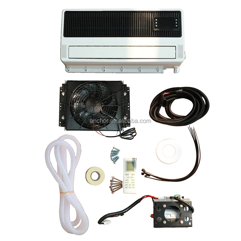 RV AC Unit Tractor 12 Volt Air Conditioner for Truck Semi AC.161.132 Car Air Conditioning 24V Camping Travel A/C Parking Cooler