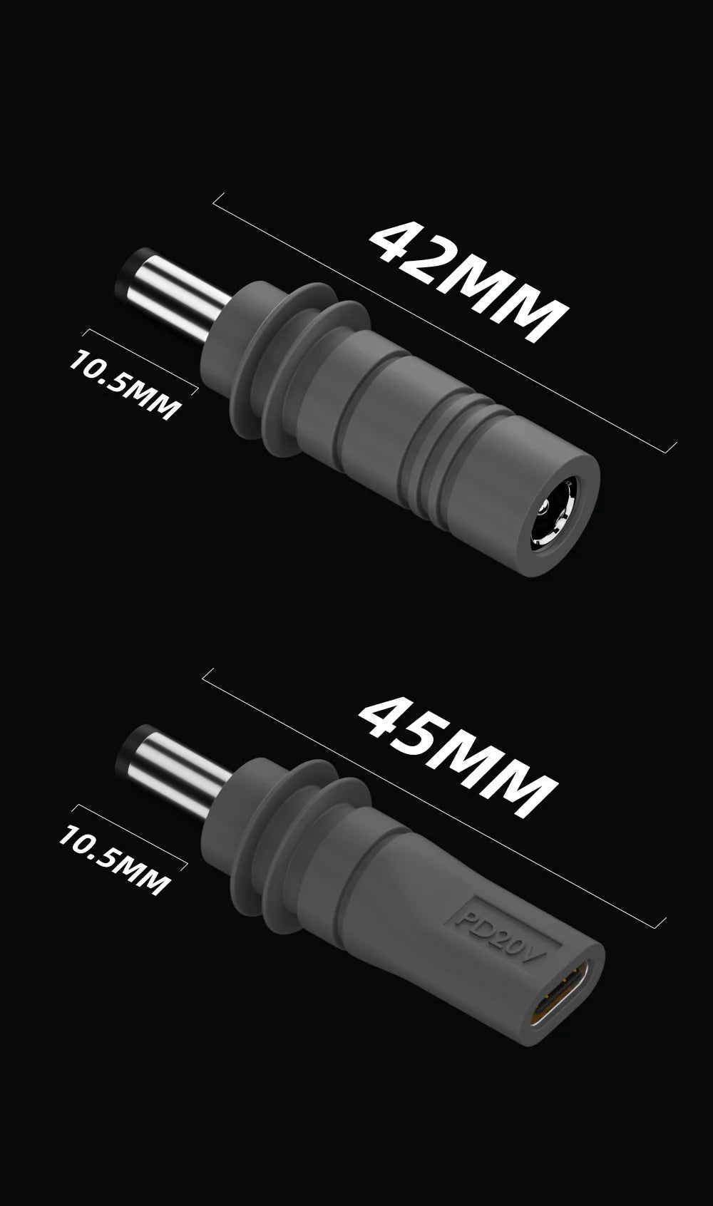 For Starlink Mini Cable 2M(6.6ft) Starlink Mini DC Power Type-C Input Replacement Cable Waterproof Outerdoor Barrel Jack Chargin