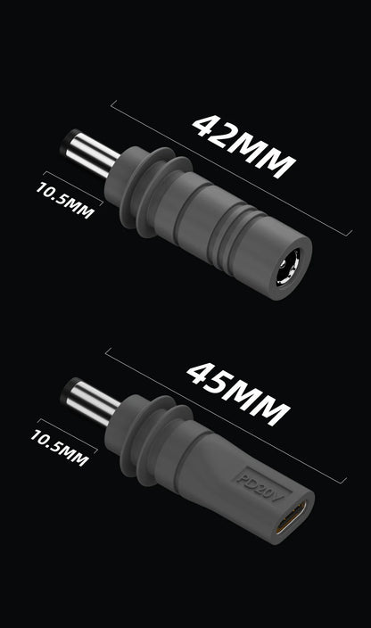 For Starlink Mini Cable 2M(6.6ft) Starlink Mini DC Power Type-C Input Replacement Cable Waterproof Outerdoor Barrel Jack Chargin