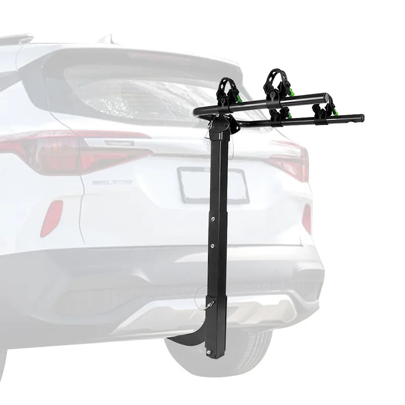 Bicycle Rack Locking 2-Inch Hitch Receiver For SUV Truck Bike Frame Foldable 4-Bike Carrier Easy Assembly Truck Car Accessories