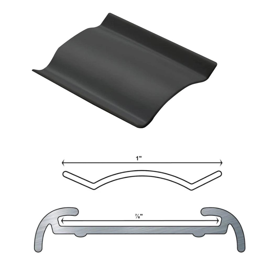 RV Decorative Strip Guide Corner Molding Trailer Accessories Camper Van Accessory Pvc Trim Exterior Screw Cover Insert