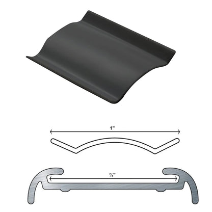 RV Exterior PVC Trim Molding. Screw Cover Insert Strip for Camper and Trailer