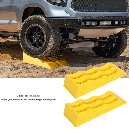 3 Stage RV Leveling Ramps. 2 Pack