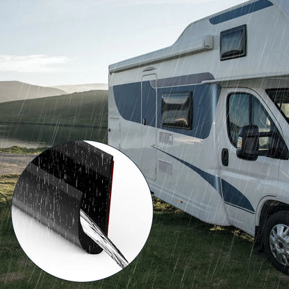 DRIPSTOP RV Rain Gutter Guard – 16 ft Drip Rail for Motorhomes & Campers