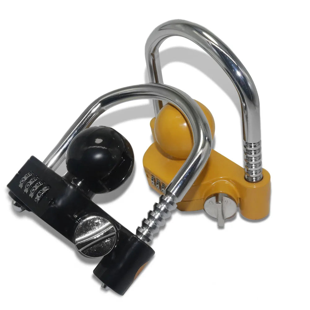 Password type trailer lock Key type trailer lock Stainless steel house anti-theft lock Flower basket type car lock Trailer hook