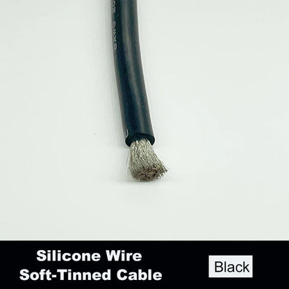 6 8 10 12 14 16 18 20 22 24 26 28AWG Red Black Cable High Temperature Resistant Ultra Soft Silicon Wire