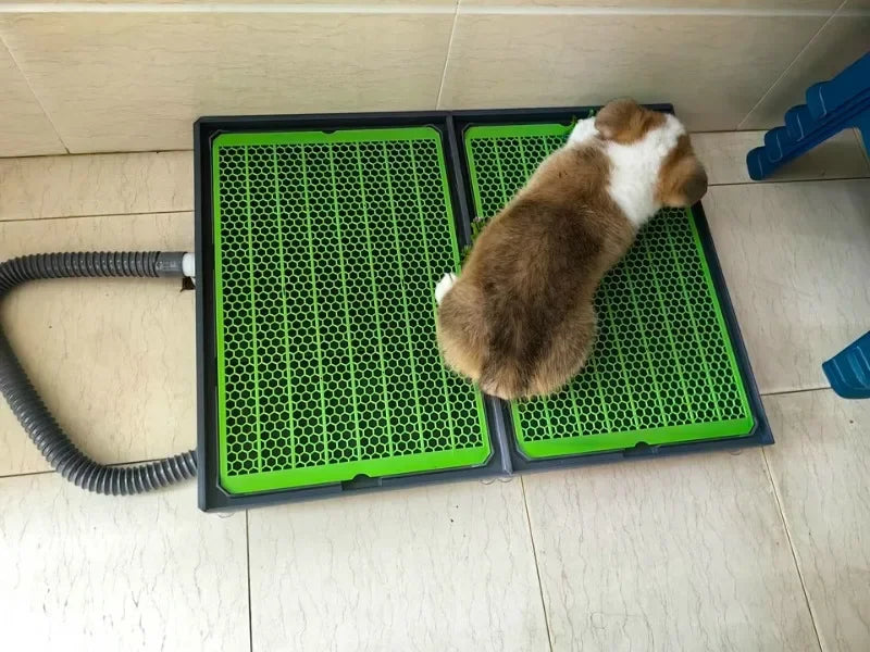 Dog Toilet Flushing Direct Drainage Sewer Sturdy and Durable Indoor Toilet Training for Dogs Easy Clean Pet Products Supplies