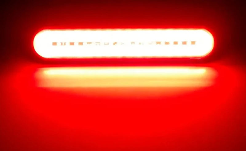 Car Rear Tail Light 12V 54LED Running Light Flowing 10W Turn Signal Warning Light Trailer Truck Light Car Taillights Lorry Van