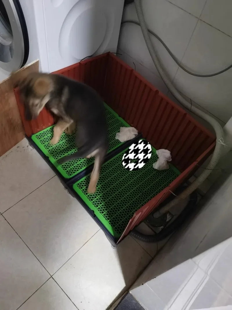 Dog Toilet Flushing Direct Drainage Sewer Sturdy and Durable Indoor Toilet Training for Dogs Easy Clean Pet Products Supplies