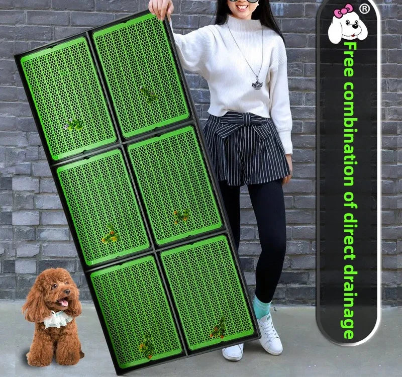 Dog Toilet Flushing Direct Drainage Sewer Sturdy and Durable Indoor Toilet Training for Dogs Easy Clean Pet Products Supplies